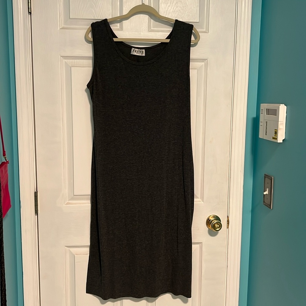 Timbuktu gray maxi dress